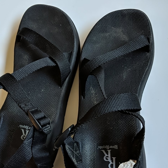 River Rapids Black Shoes Sandals Men's Size 11 - Picture 5 of 13